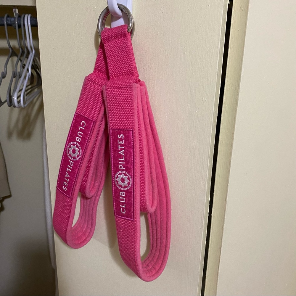Club Pilates Pink Straps